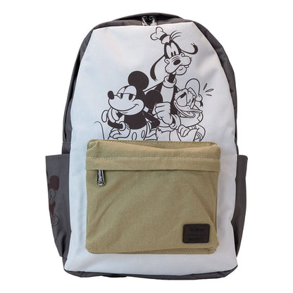 Disney by Loungefly Full-Size Nylon Rucksack Mickey and Friends Canvas
