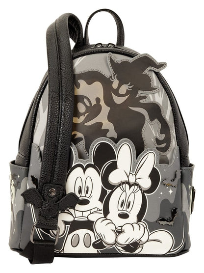 Mickey & Minnie by Loungefly Mini Rucksack Ghost Light Up Glow