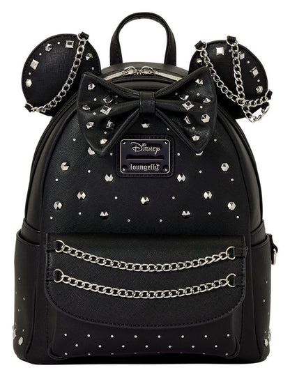 Minnie Mouse by Loungefly Mini Rucksack Studs & Chains