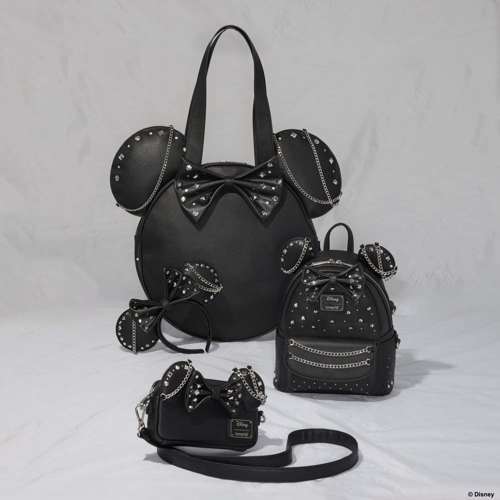 Minnie Mouse by Loungefly Mini Rucksack Studs & Chains