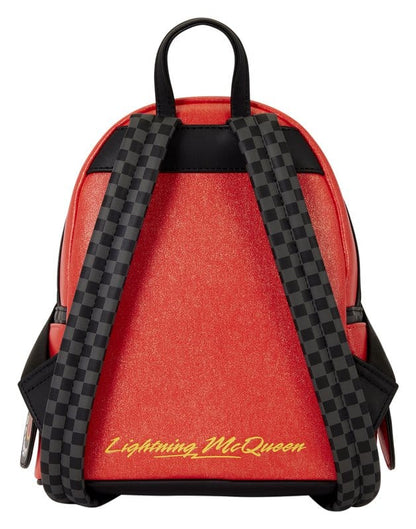 Cars by Loungefly Mini Rucksack 20th Anniversary Lightning McQueen Metallic LightUp