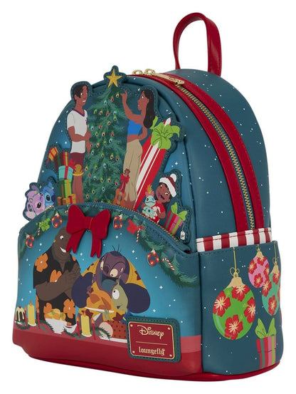 Lilo & Stitch by Loungefly Mini Rucksack Holiday Celebration