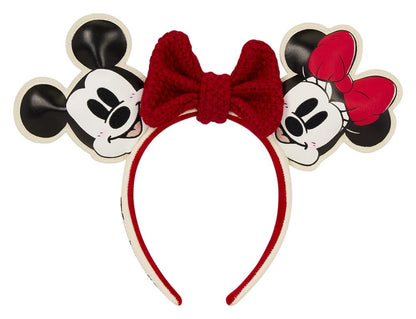 Mickey & Minnie by Loungefly Haarreif Knit Bow
