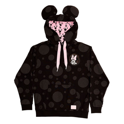 Disney by Loungefly Kapuzenpullover Unisex Minnie Rocks the Dots Florals Größe S