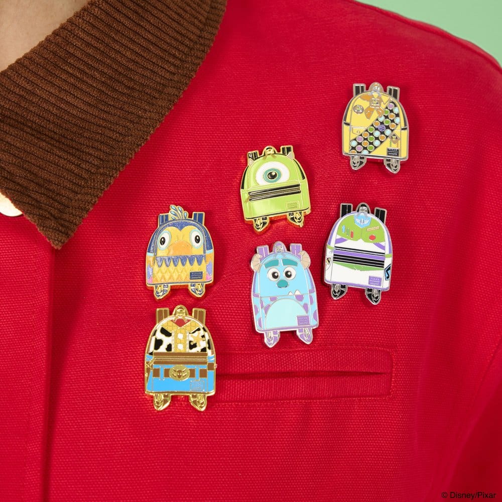 Disney/Pixar by Loungefly Ansteck-Pins Mini Backpack Blind Box Sortiment (12)