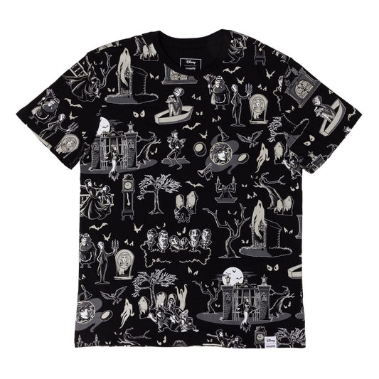 Disney by Loungefly Tee T-Shirt Unisex Haunted Mansion Größe M