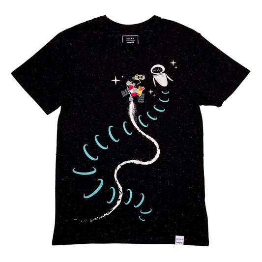 Pixar by Loungefly Tee T-Shirt Unisex Wall-E & Eve Größe M