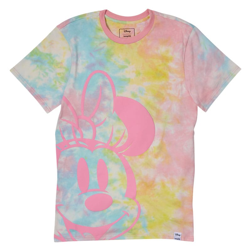 Disney by Loungefly Tee T-Shirt Unisex Minnie Mouse Tie Die Größe XXL