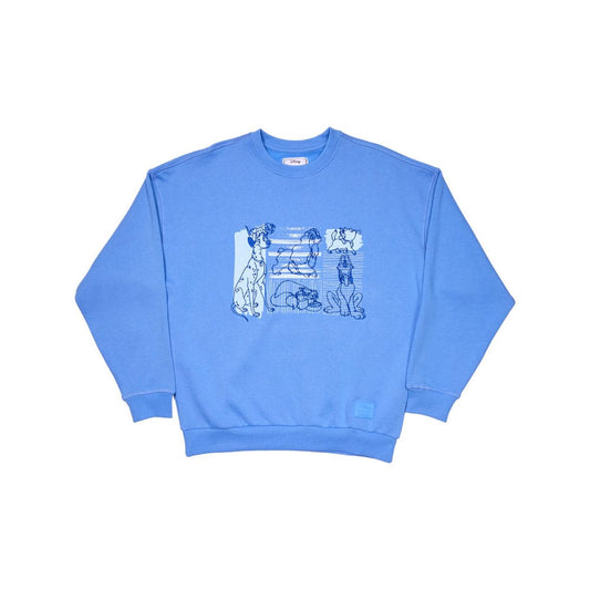 Disney by Loungefly Pullover Unisex Dogs & Cats Oversized Crewneck Größe XL