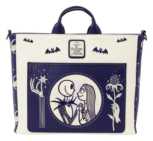 The Nightmare Before Christmas by Loungefly Rucksack und Tragetasche Jack Skellington & Sally Night Sky