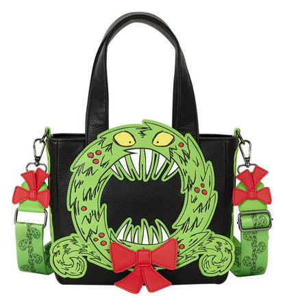Nightmare before Christmas by Loungefly Umhängetasche Man-Eating Wreath