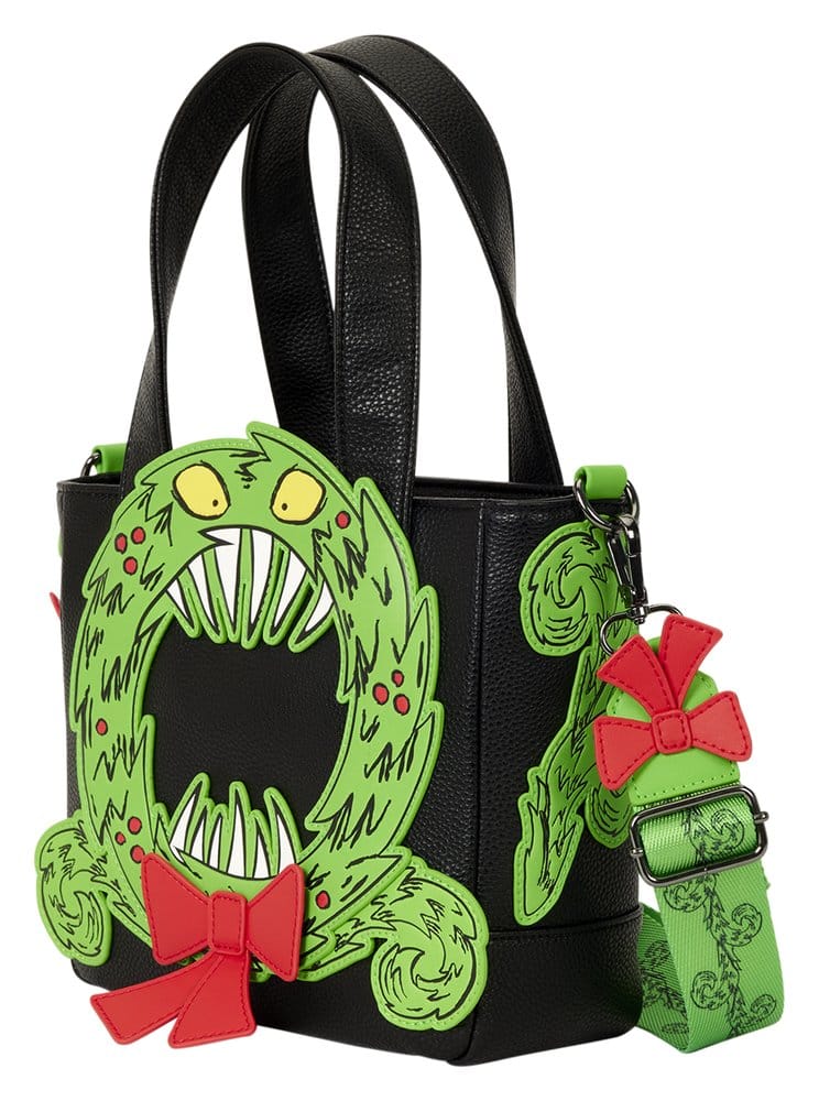 Nightmare before Christmas by Loungefly Umhängetasche Man-Eating Wreath