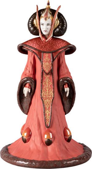 Star Wars Porzellan Statue Queen Amidala in Throne Room 55 cm