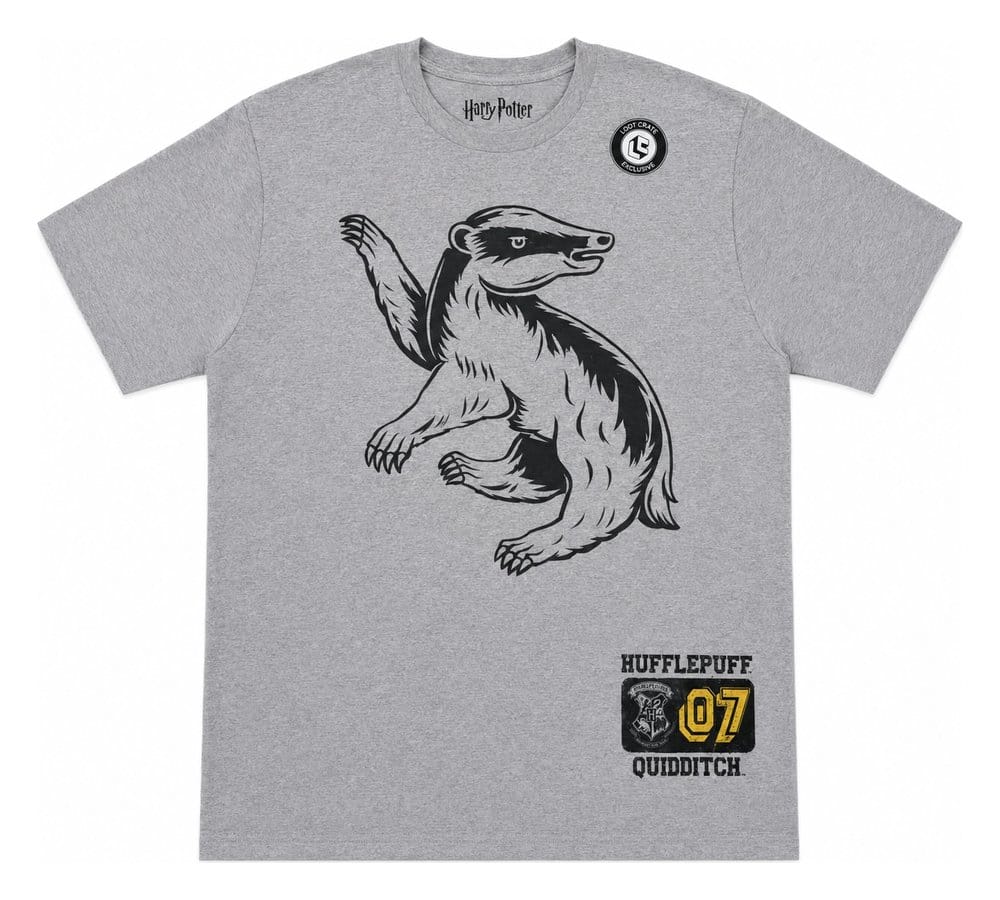 Harry Potter T-Shirt Hufflepuff 07 Quidditch Badger Größe L