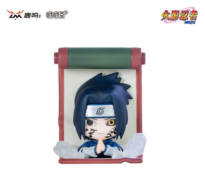 Naruto 3D Magnet Secret Ninja Scroll Series Blind Box Display (12)
