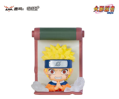 Naruto 3D Magnet Secret Ninja Scroll Series Blind Box Display (12)