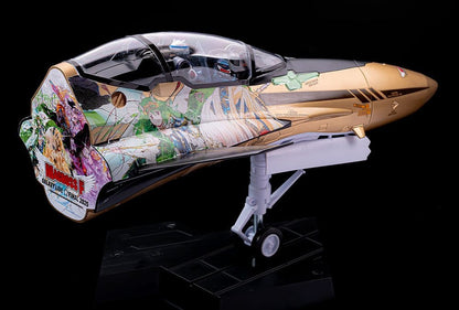 Macross Frontier Plastic Model Kit PLAMAX MF-98: minimum factory Fighter Nose Collection YF-29 GALAXY SET 90 cm