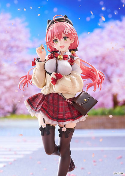 Hololive Production PVC Figur 1/7 Sakura Miko: Date Style - Casual Outfit Ver. 24 cm