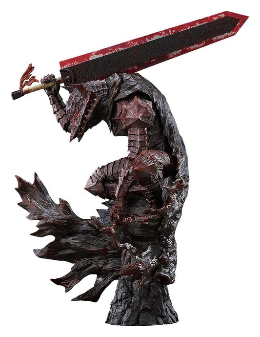 Berserk Pop Up Parade PVC Figur Guts (Berserker Armor): Bloody Paint Ver. L Size 28 cm