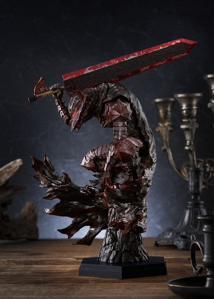 Berserk Pop Up Parade PVC Figur Guts (Berserker Armor): Bloody Paint Ver. L Size 28 cm