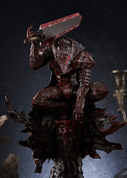 Berserk Pop Up Parade PVC Figur Guts (Berserker Armor): Bloody Paint Ver. L Size 28 cm