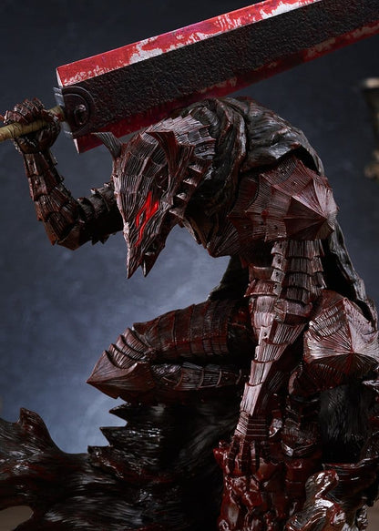 Berserk Pop Up Parade PVC Figur Guts (Berserker Armor): Bloody Paint Ver. L Size 28 cm