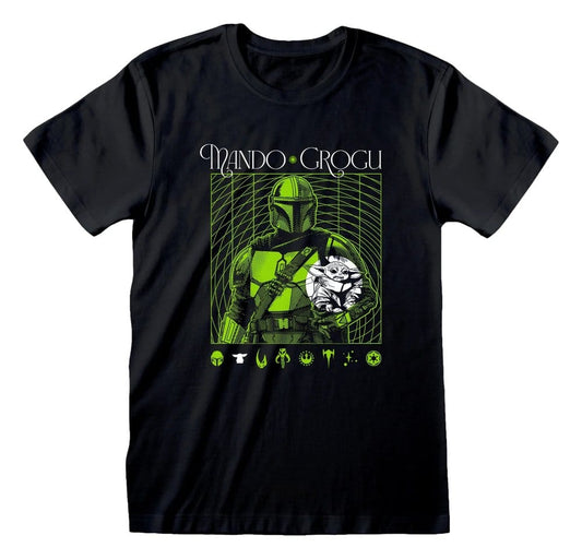 Star Wars The Mandalorian T-Shirt Handover Green Größe XL