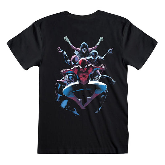 Spider-Man T-Shirt Spiderverse Back Größe M