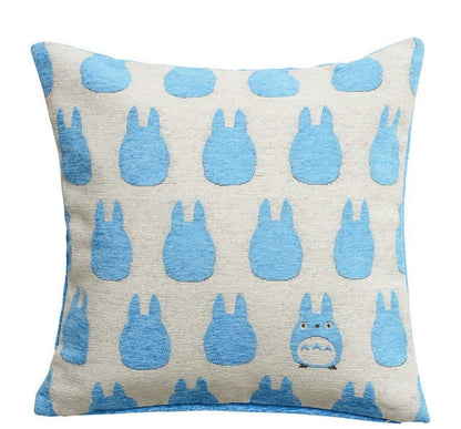 Mein Nachbar Totoro Kissen Totoro Silhouette Blue 45 x 45 cm