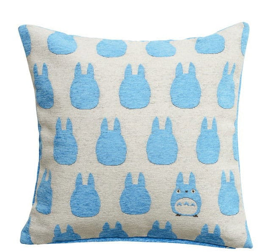 Mein Nachbar Totoro Kissen Totoro Silhouette Blue 45 x 45 cm