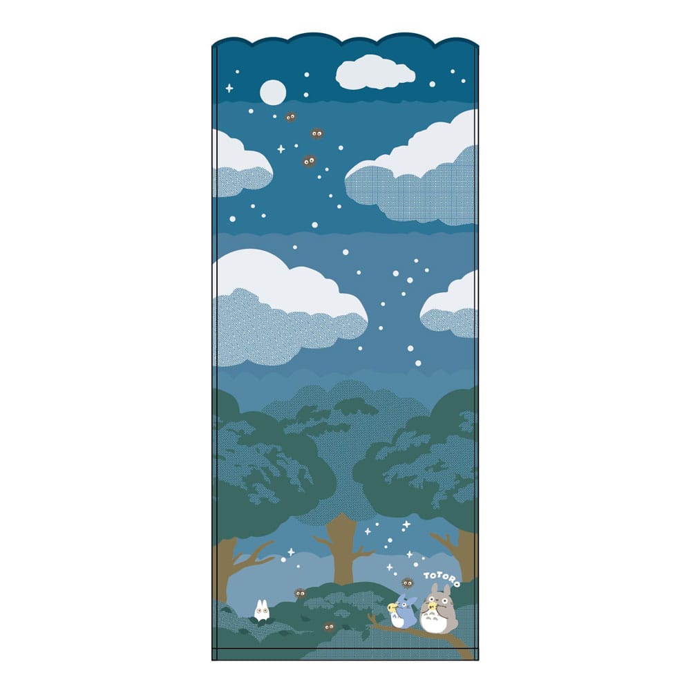 Mein Nachbar Totoro Handtuch Under the moon 34 x 80 cm