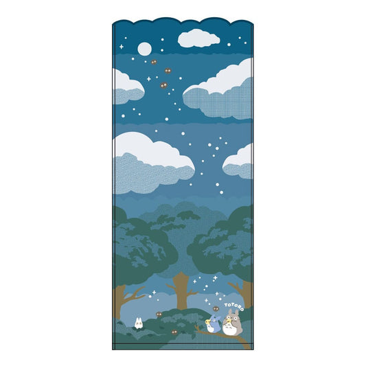 Mein Nachbar Totoro Handtuch Under the moon 34 x 80 cm