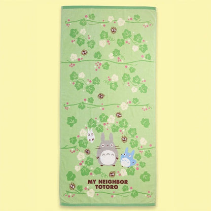 Mein Nachbar Totoro Handtuch Totoro Green Leaf 70 x 140 cm