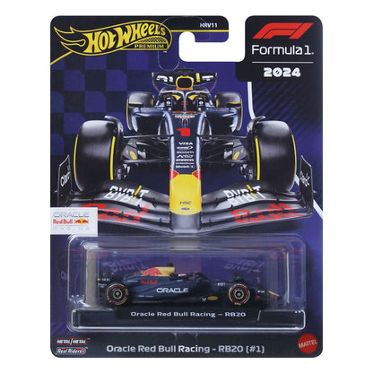 Formel 1 Hot Wheels Premium Diecast Modellauto 1/64 Oracle Red Bull Racing RB20 (#1) (Max Verstappen 2024)