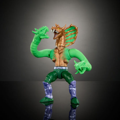 MOTU x TMNT: Turtles of Grayskull Deluxe Actionfigur King Hiss 14 cm