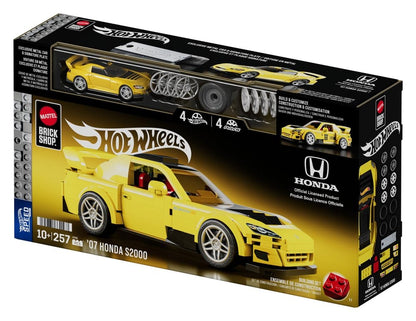 Hot Wheels Speed Series Mattel Brick Shop Bauset 1/32 '07 Honda S2000