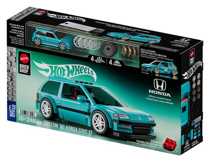 Hot Wheels Speed Series Mattel Brick Shop Bauset 1/32 Custom ’90 Honda Civic EF