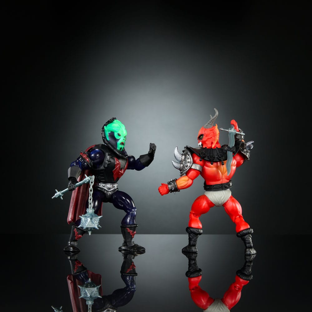 Masters of the Universe x Stranger Things Origins Actionfiguren 2er-Pack Hordak & Hellfire-Man 14 cm