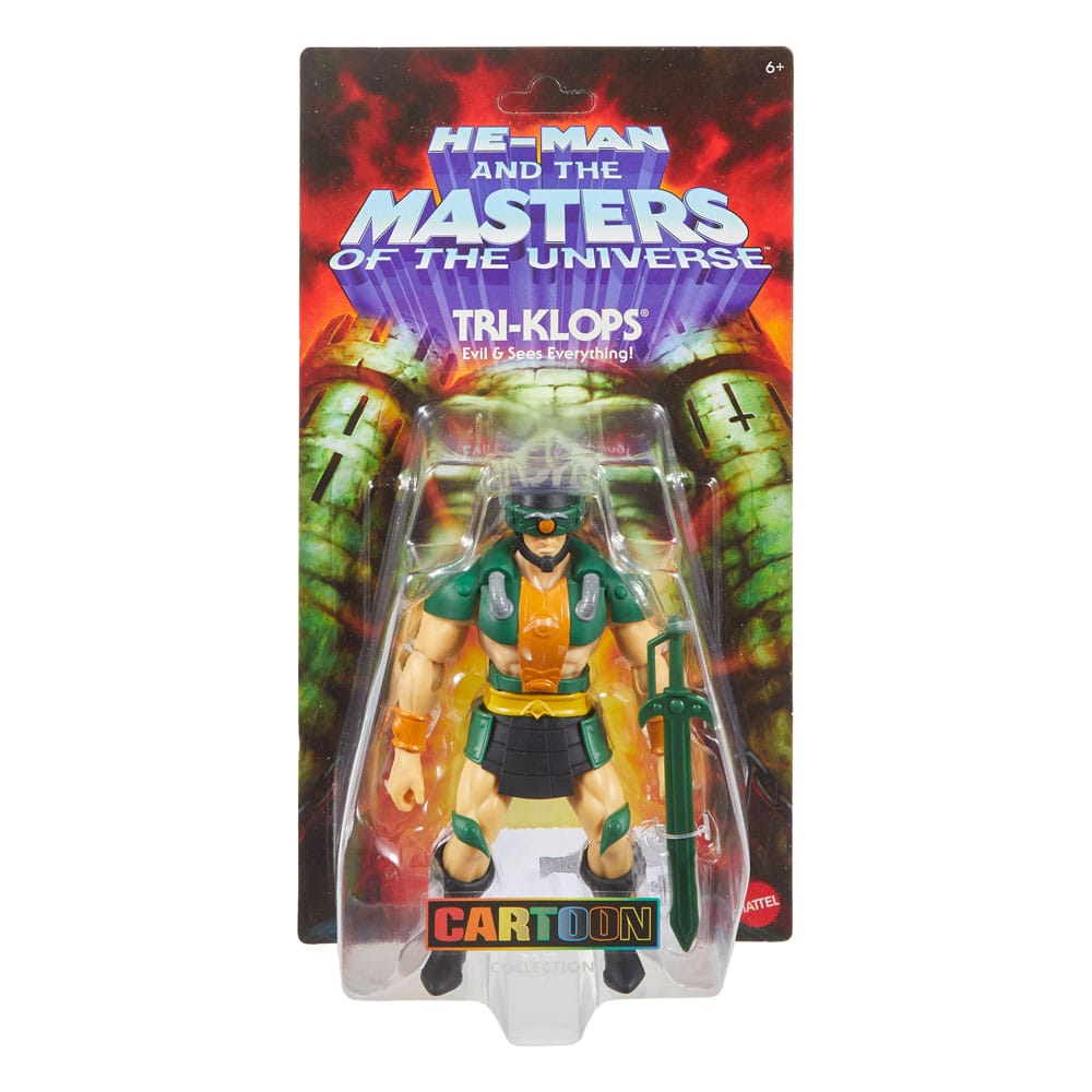 Masters of the Universe Origins Actionfigur Cartoon Collection: Tri-Klops 14 cm
