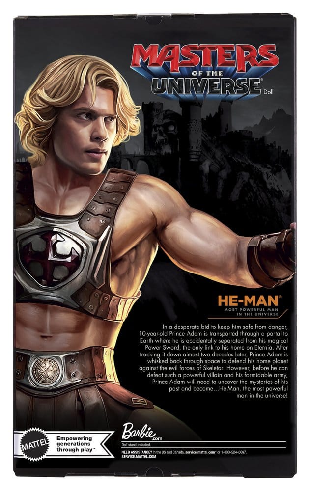 Masters of the Universe Movie 2026 Barbie Signature Puppe He-Man 30 cm