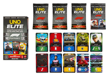 Formula 1 UNO Kartenspiel Elite F1 Starter-Set