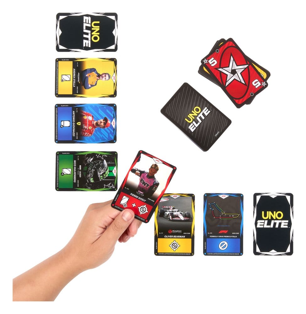Formula 1 UNO Kartenspiel Elite F1 Starter-Set