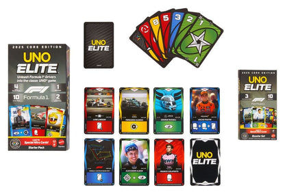 Formula 1 UNO Kartenspiel Elite F1 Booster-Set