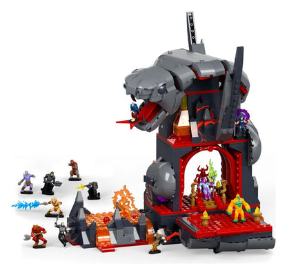 Masters of the Universe Mattel Brick Shop Bauset Snake Mountain