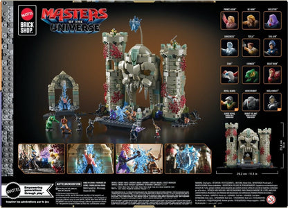 Masters of the Universe Mattel Brick Shop Bauset Castle Grayskull