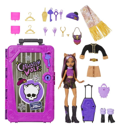 Monster High Skulltimate Secrets Puppe Clawdeen Wolf