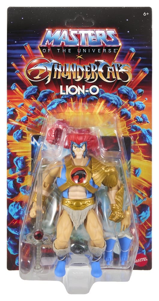 Masters of the Universe x ThunderCats Actionfigur Lion-O 14 cm