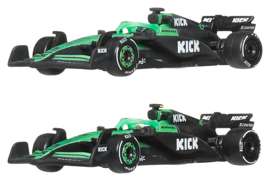 Formel 1 Hot Wheels Premium Die-Cast Fahrzeuge 2er-Pack 1/64 KICK Sauber Team