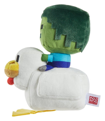 Minecraft Deluxe Plüschfigur Chicken Jockey 20 cm