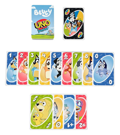 Bluey UNO Junior Kartenspiel